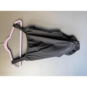 Black Women's One-Piece Speedo Swimsuit